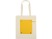 Складная хлопковая сумка для шопинга Gross с карманом, желтый