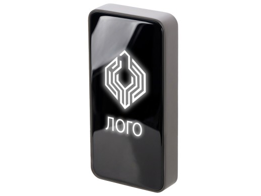 Внешний SSD диск с подсветкой гравировки  Слэш, 256 ГБ с нанесением логотипа с нанесением логотипа