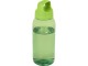 Бутылка для воды Bebo из переработанной пластмассы объемом 500 мл - Зеленый с нанесением логотипа с нанесением логотипа