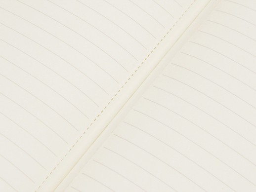 Блокнот Notepeno 130x205 мм с тонированными линованными страницами, красный