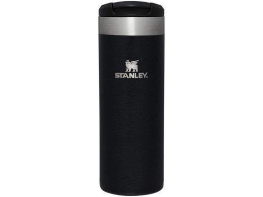 Stanley 470 мл AeroLight™ дорожный стакан - сплошной черный с нанесением логотипа с нанесением логотипа