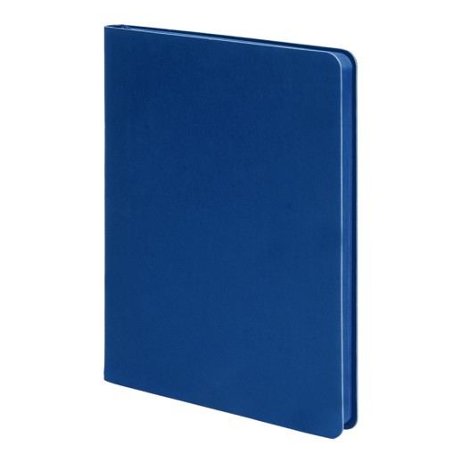 Ежедневник недатированный Pulpy, А5, синий, кремовый блок в линейку, синий срез   24709/25 с нанесением логотипа с нанесением логотипа