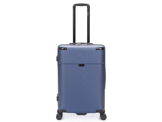 Чемодан TORBER Onego, синий, ABS-пластик, 69,5 х 46 х 26 см, 69 л