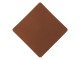 ПАТЧ РОМБ nubuk (коричневый ) 7,6 х 7,6 см