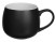 Кружка круглой формы Verlo, 410мл, черный с нанесением логотипа с нанесением логотипа