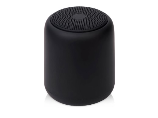 Портативная колонка TWS Steep, черный с нанесением логотипа с нанесением логотипа