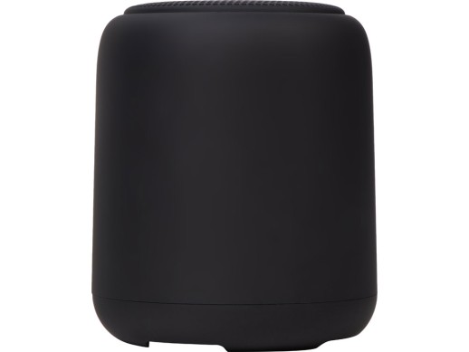 Портативная колонка TWS Steep, черный с нанесением логотипа с нанесением логотипа