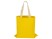 Сумка для шопинга Steady из хлопка с парусиновыми ручками, 260 г/м2, желтый