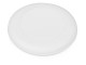 Беспроводное зарядное устройство со встроенным кабелем 2-в-1 Disc, белый с нанесением логотипа с нанесением логотипа
