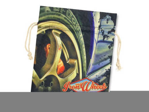 Мешочек подарочный большой с возможностью полноцветной печати