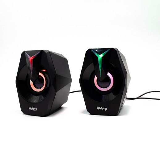 Колонки игровые HIPER FENIX, черный   38110