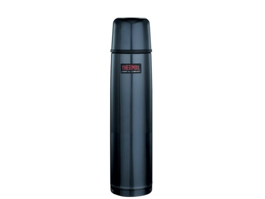 Термос из нерж. стали тм THERMOS FBB-1000BC Midnight Blue 1,0L с нанесением логотипа с нанесением логотипа