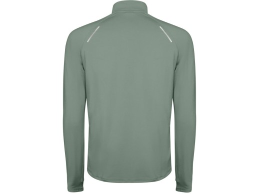 Лонгслив Estambul мужской, лаврово-зеленый с нанесением логотипа с нанесением логотипа