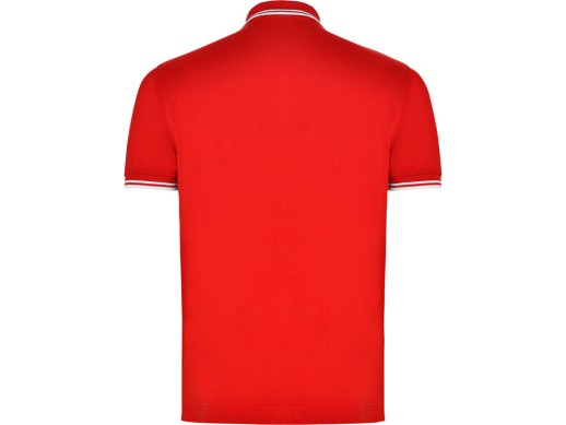 Рубашка поло Montreal мужская, красный/белый
