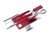Швейцарская карточка VICTORINOX SwissCard Lite, 13 функций, полупрозрачная красная