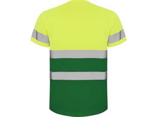 Футболка Delta мужская, садовый зеленый/неоновый желтый