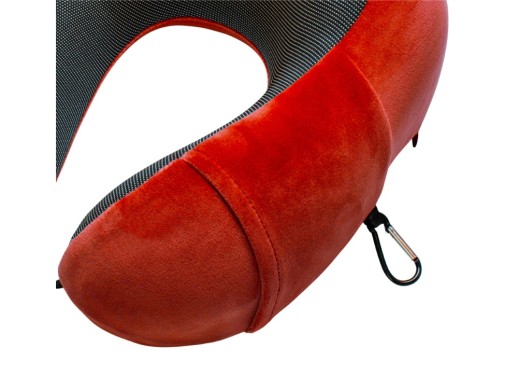 Подушка Dream с эффектом памяти, с кармашком, красный