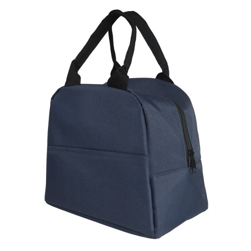Термосумка LUNCH, т.синий, 25 x 21 x 17 см, полиэстер 600D -  9296/26 с нанесением логотипа с нанесением логотипа