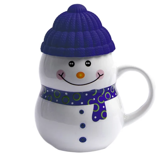 Кружка SNOWMAN с крышкой ,   29900/24
