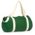 Хлопковая сумка Barrel Duffel, зеленый/бежевый