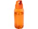 Бутылка для воды Bebo из переработанной пластмассы объемом 500 мл - Оранжевый с нанесением логотипа с нанесением логотипа