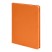 Ежедневник недатированный Pulpy, А5, оранжевый, кремовый блок в линейку, оранжевый срез   24709/05 с нанесением логотипа с нанесением логотипа