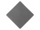 ПАТЧ РОМБ nubuk (серый) 7,6 х 7,6 см