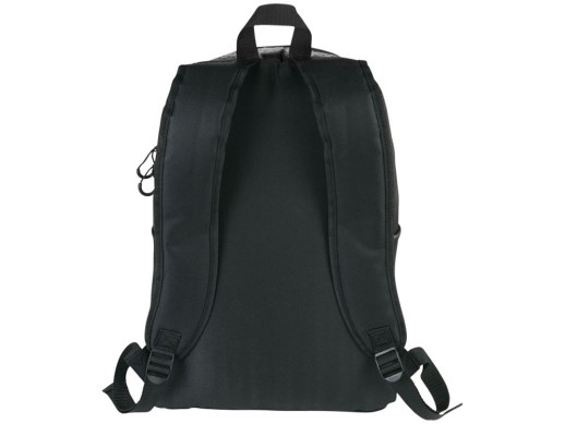 Рюкзак Benton для ноутбука 17, черный с нанесением логотипа с нанесением логотипа