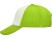 Бейсболка с сеткой Newport, зеленое яблоко/белый