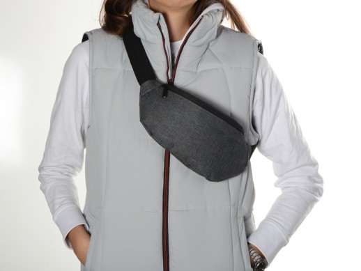 Сумка на пояс Planar, серый