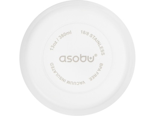 Термокружка CAFe COMPACT, 380 мл, белый