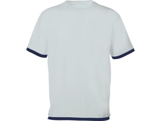 Футболка Rotterdam мужская, жемчужный/темно-синий