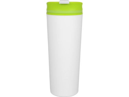 Термокружка Brite 500мл, белый/зеленое яблоко