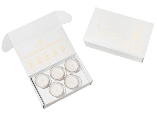 Набор ароматических свечей, 5*50 мл