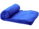 Плед Huggy в чехле 150 x 120 см - Ярко-синий с нанесением логотипа с нанесением логотипа
