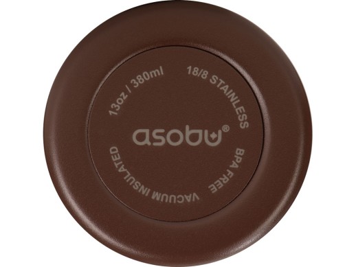 Термокружка CAFe COMPACT, 380 мл, коричневый