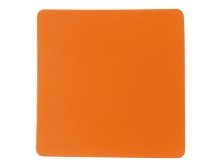 ПАТЧ КВАДРАТ soft-touch (оранжевый ) 5,5 х 5,5 см