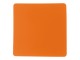 ПАТЧ КВАДРАТ soft-touch (оранжевый ) 5,5 х 5,5 см