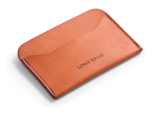 Картхолдер Отра, оранжевый с нанесением логотипа с нанесением логотипа