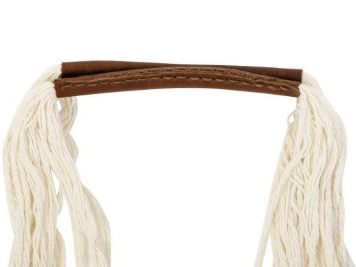 Авоська Dream М old style 15 литров с кожаными ручками, натуральный (19)