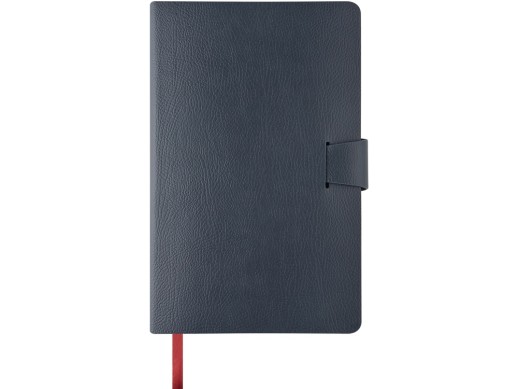 Ежедневник недатированный А5 Megapolis Flex Smart, темно-синий с нанесением логотипа с нанесением логотипа