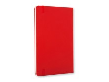 Записная книжка Moleskine Classic (нелинованный) в твердой обложке, Large (13х21см), красный