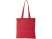 Хлопковая сумка Madras, красный с нанесением логотипа с нанесением логотипа