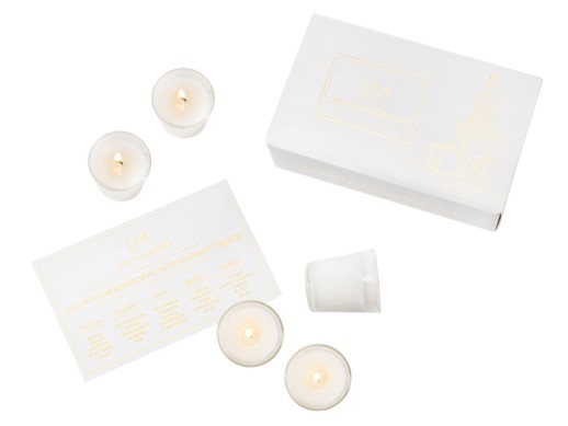 Набор ароматических свечей, 5*50 мл (без лого LM)