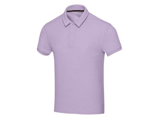 Рубашка поло унисекс Akoya из переработанного махрового материала - Lilac