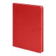 Ежедневник недатированный Pulpy, А5, красный, кремовый блок в линейку, красный срез   24709/08 с нанесением логотипа с нанесением логотипа