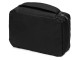 Несессер для путешествий Promo, черный с нанесением логотипа с нанесением логотипа