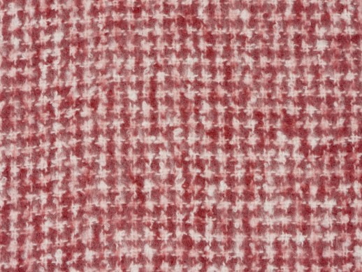 Акриловый плед Harp 130x180 см, белый/бордо с нанесением логотипа с нанесением логотипа