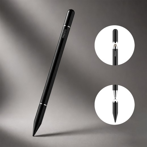 Стилус универсальный Pro Stick для планшетов и смартфонов, черный, Deppa с нанесением логотипа с нанесением логотипа
