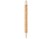 Шариковая ручка Midar из пробки и пшеничной соломы, бежевый